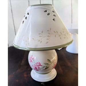 Lenox Butterfly Meadow Candle Lamp with Shade